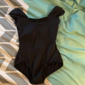 Vintage Body Wrappers PC Sweetheart Neck Leotard